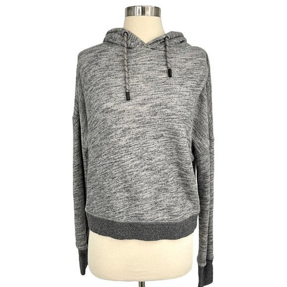 rag & bone Tops - rag & bone Cotton Wrap Back Hoodie Gray Size XS Split Back Pullover 100% Cotton
